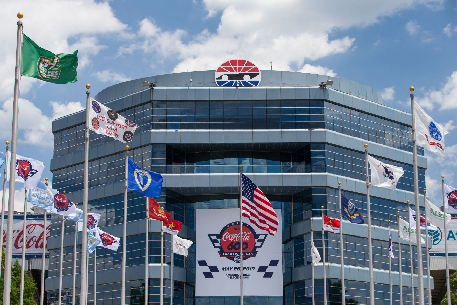60th Annual Monster Energy Cup Series 60th Annual Coca-Cola 600 at Charlotte Motor Speedway.